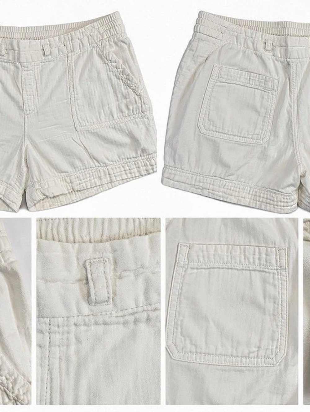 Old Navy Mid-Rise Soft Twill Pull-On Utility Shorts Pull-On Utility Cargo Shorts